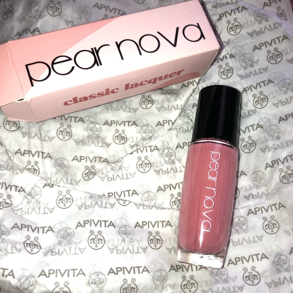 Pear Nova Mood Bloom Vegan Nail Polish Lacquer NWOT Dusty Rose Creme Color